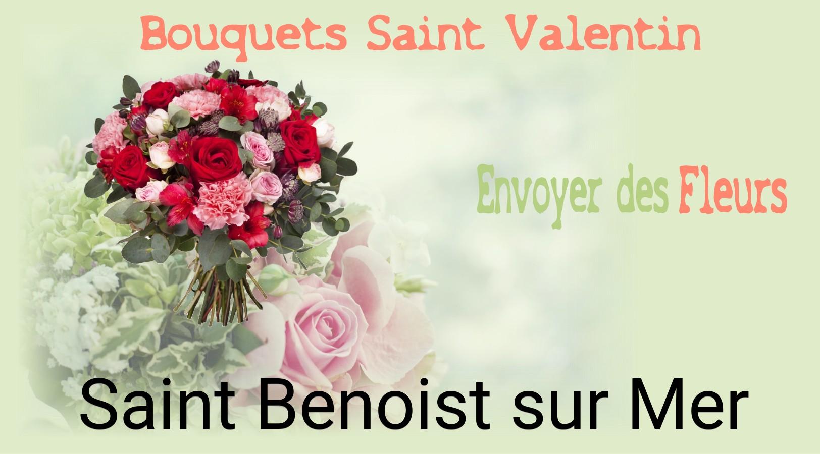 Roses de Saint-Valentin livrées à Saint-Benoist-sur-Mer